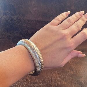 Elegant Silver Women's Bracelet